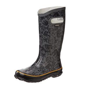 BOGS Unisex Baby Kids Rubber Pirate Rain Boot